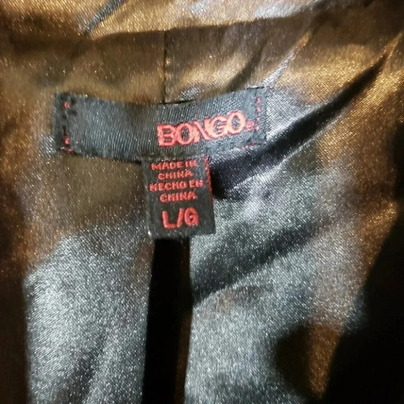 Bongo L black Boho Fuzzy Vest‎ - Picture 6 of 6